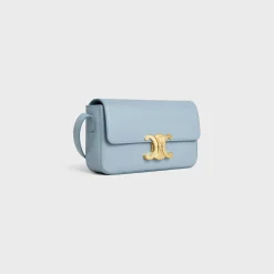SHOULDER BAG CLAUDE in shiny calfskin