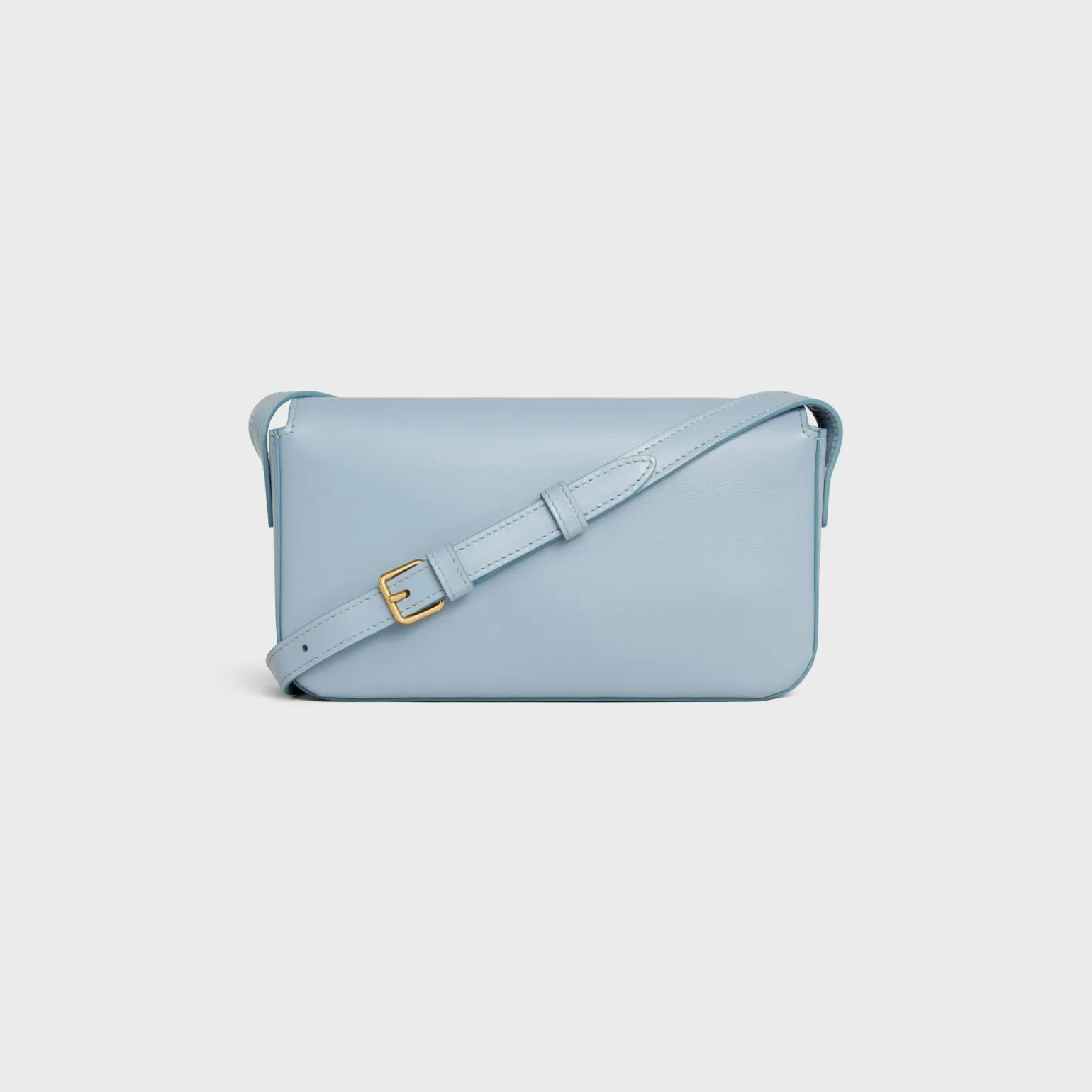 SHOULDER BAG CLAUDE in shiny calfskin
