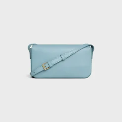 SHOULDER BAG CLAUDE in shiny calfskin