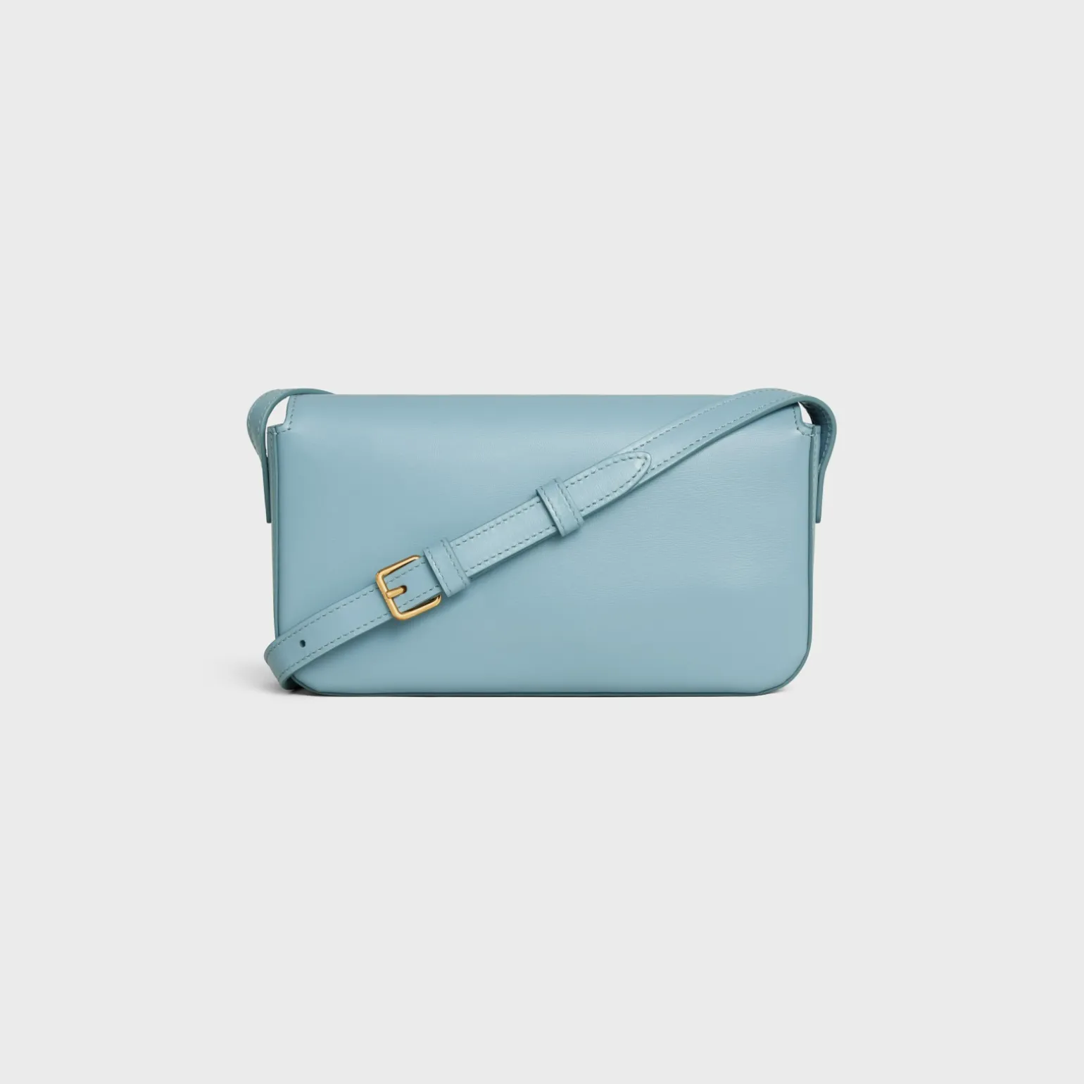 SHOULDER BAG CLAUDE in shiny calfskin