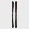 SKI in WOOD, TITANIUM & FIBER GLASS