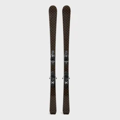 SKI in WOOD, TITANIUM & FIBER GLASS