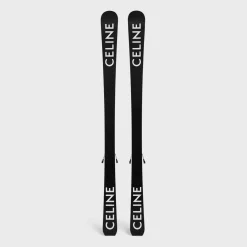 SKI in WOOD, TITANIUM & FIBER GLASS