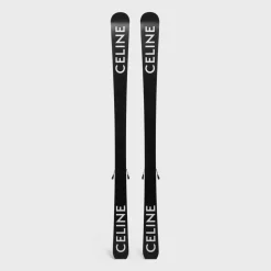 SKI in WOOD, TITANIUM & FIBER GLASS
