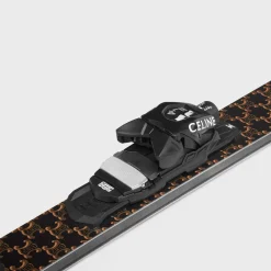 SKI in WOOD, TITANIUM & FIBER GLASS