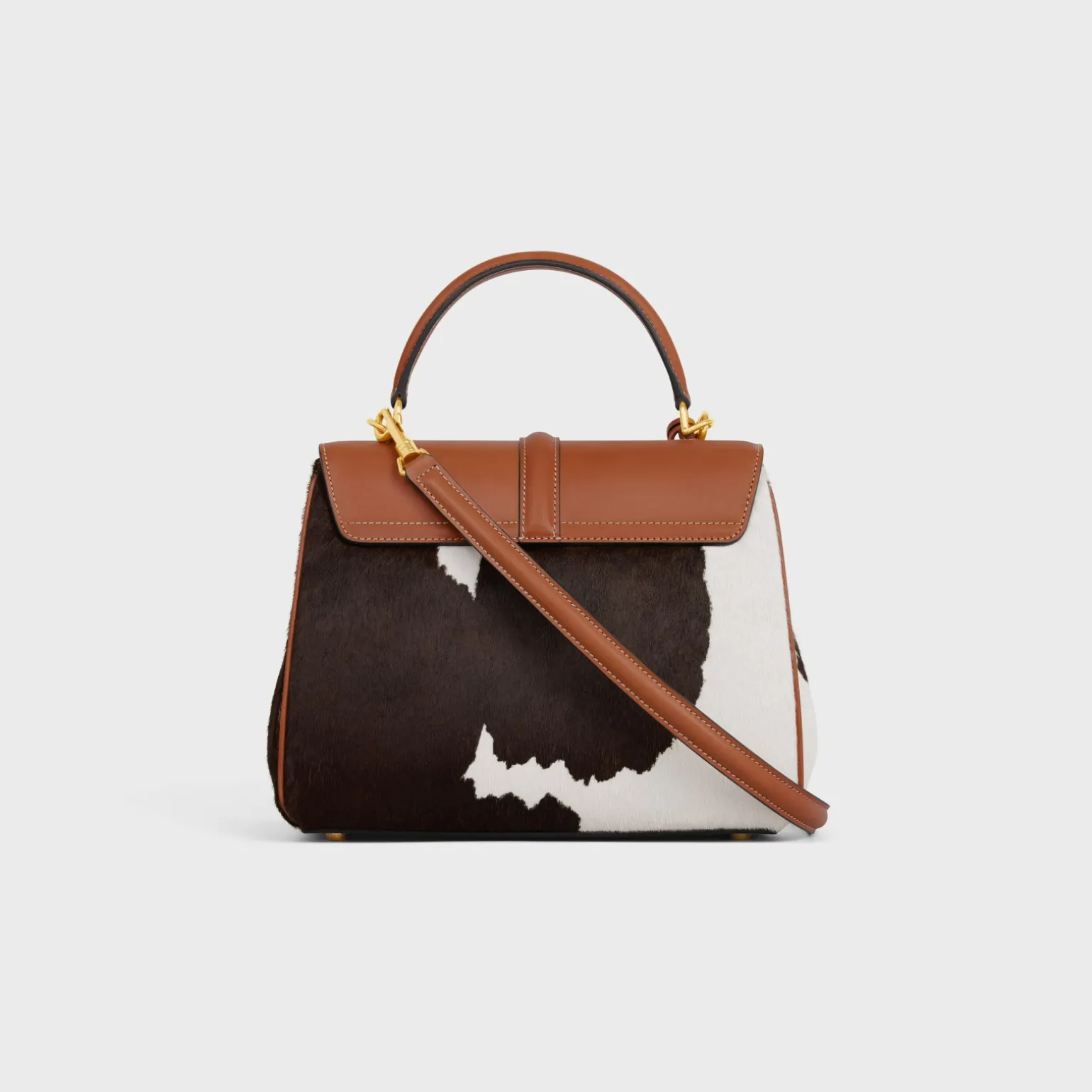 Small 16 Bag in PONY CALFSKIN WITH COW PRINT