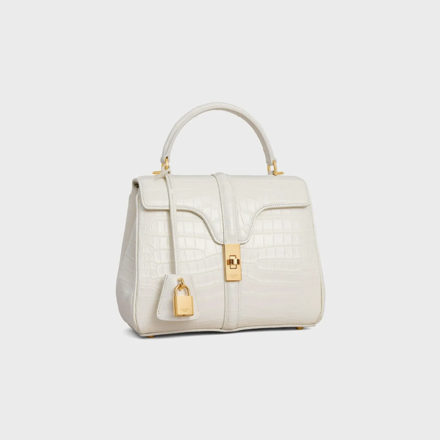 Small 16 Bag in porosus crocodile