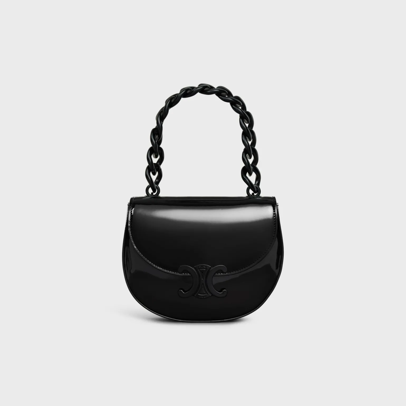 SMALL BESACE MARLEY in PATENT CALFSKIN