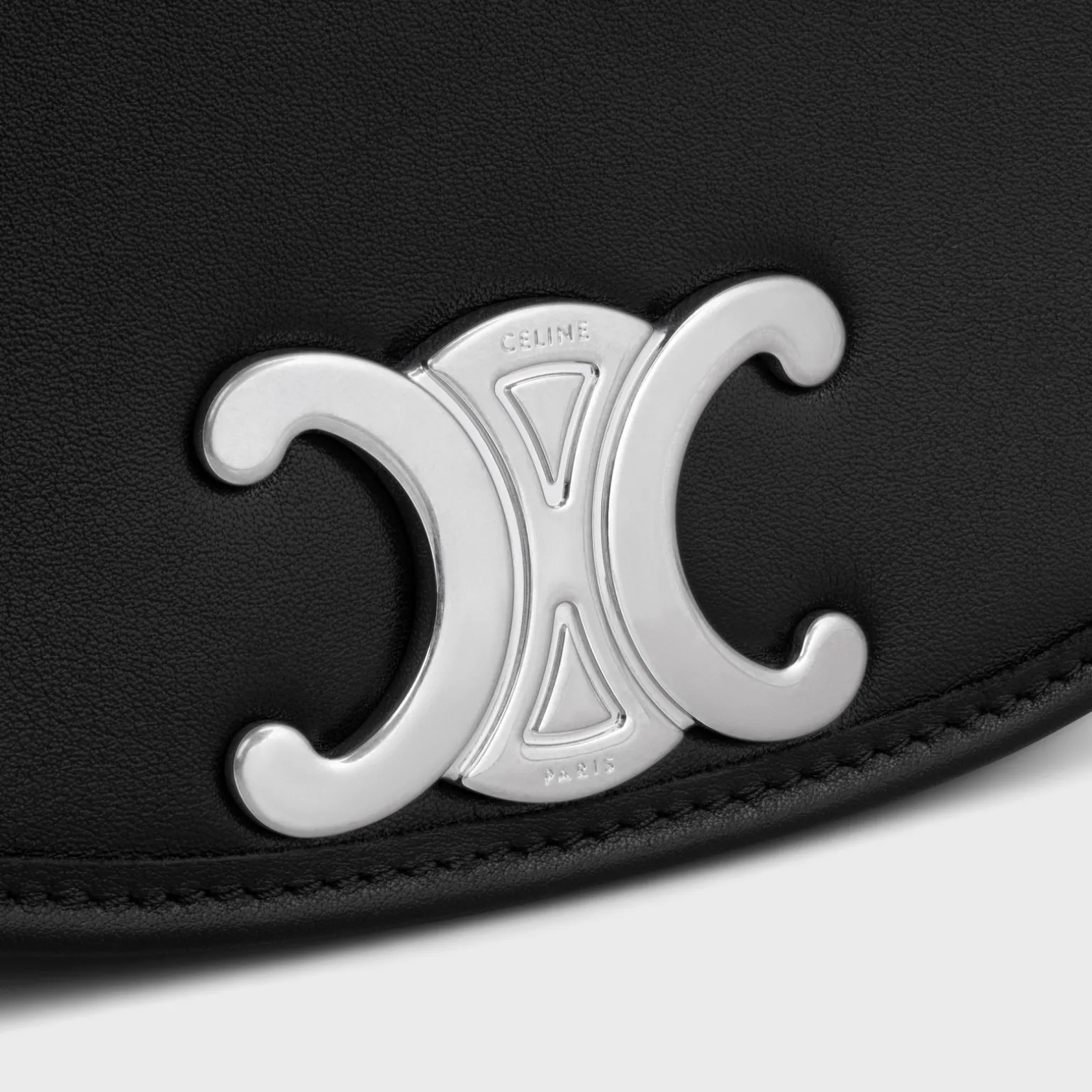SMALL BESACE STRAP TRIOMPHE in SUPPLE NATURAL CALFSKIN