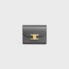 Small Flap Wallet TRIOMPHE in Shiny calfskin