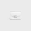 Small Flap Wallet TRIOMPHE in Shiny calfskin