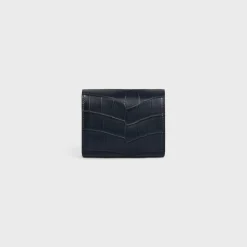 Small Flap Wallet TRIOMPHE in NILOTICUS CROCODILE