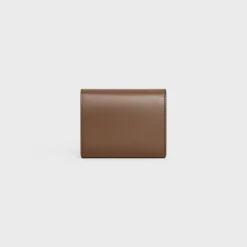 Small Flap Wallet TRIOMPHE in Shiny calfskin
