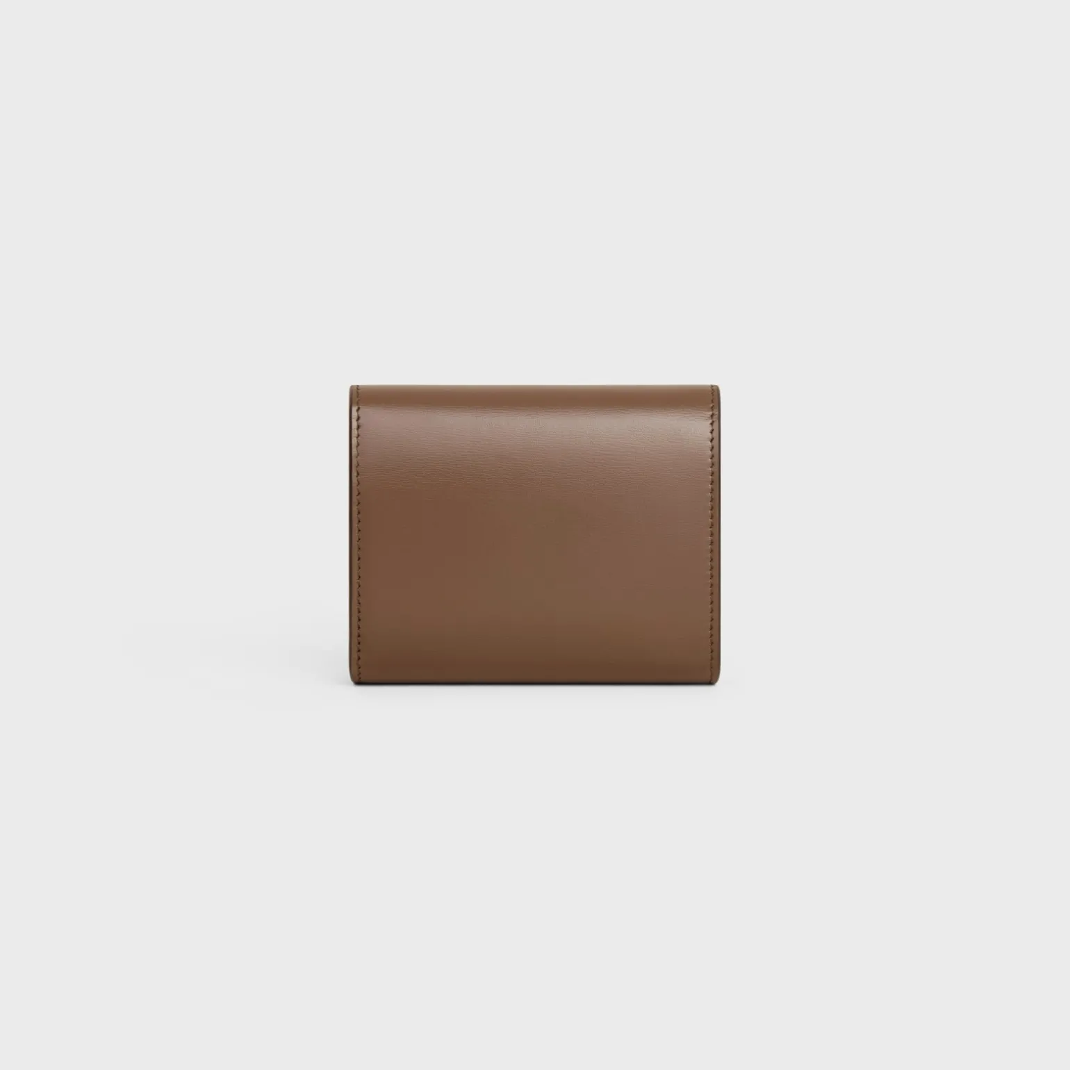 Small Flap Wallet TRIOMPHE in Shiny calfskin