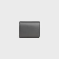 Small Flap Wallet TRIOMPHE in Shiny calfskin