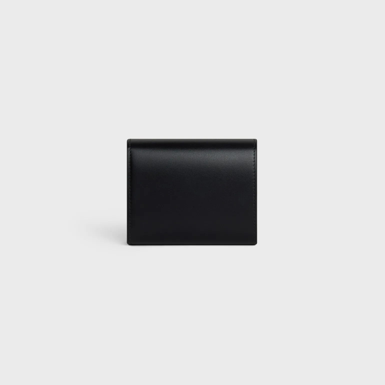 Small Flap Wallet TRIOMPHE in Shiny calfskin
