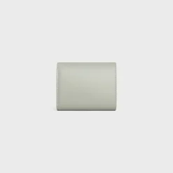 Small Flap Wallet TRIOMPHE in Shiny calfskin