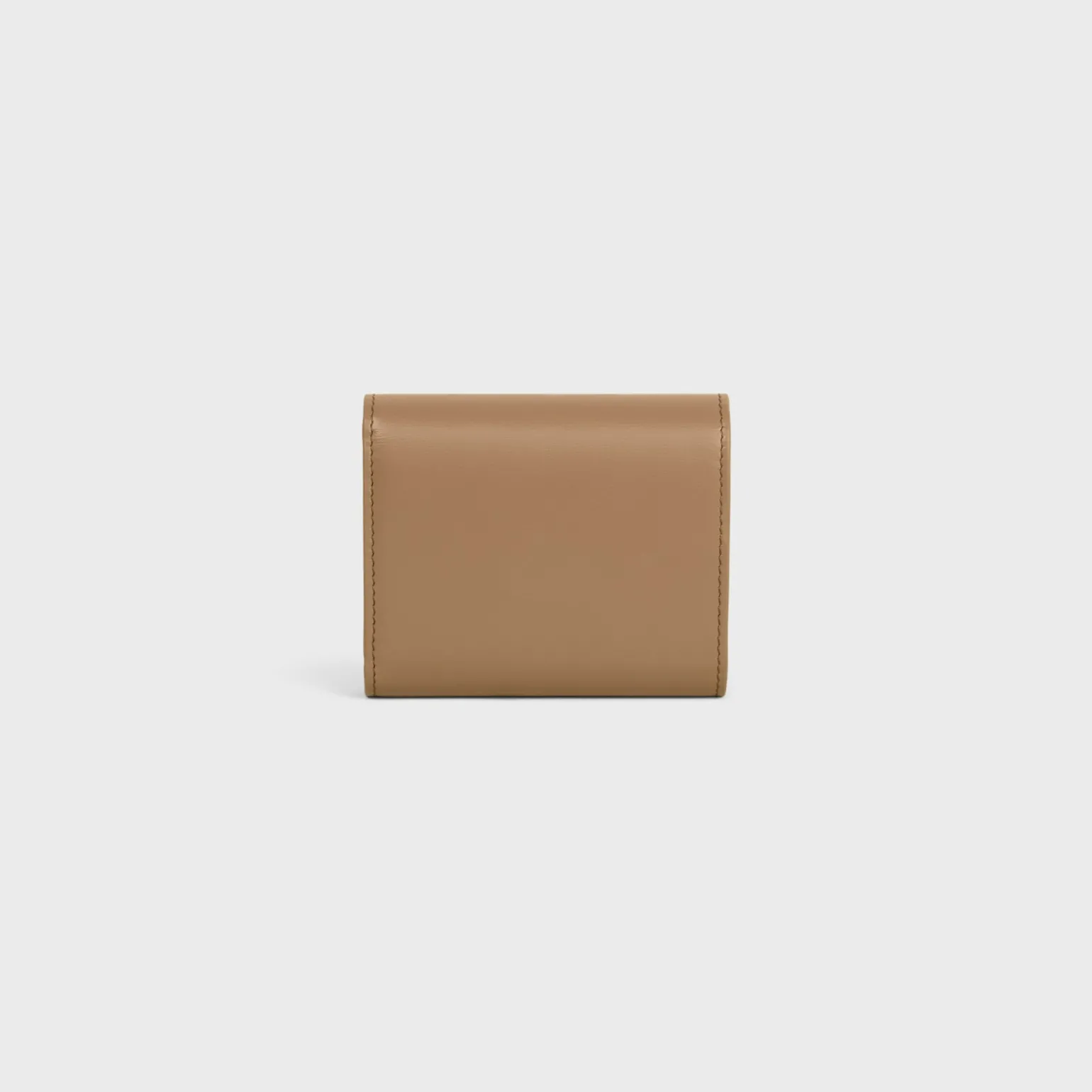 Small Flap Wallet TRIOMPHE in Shiny calfskin