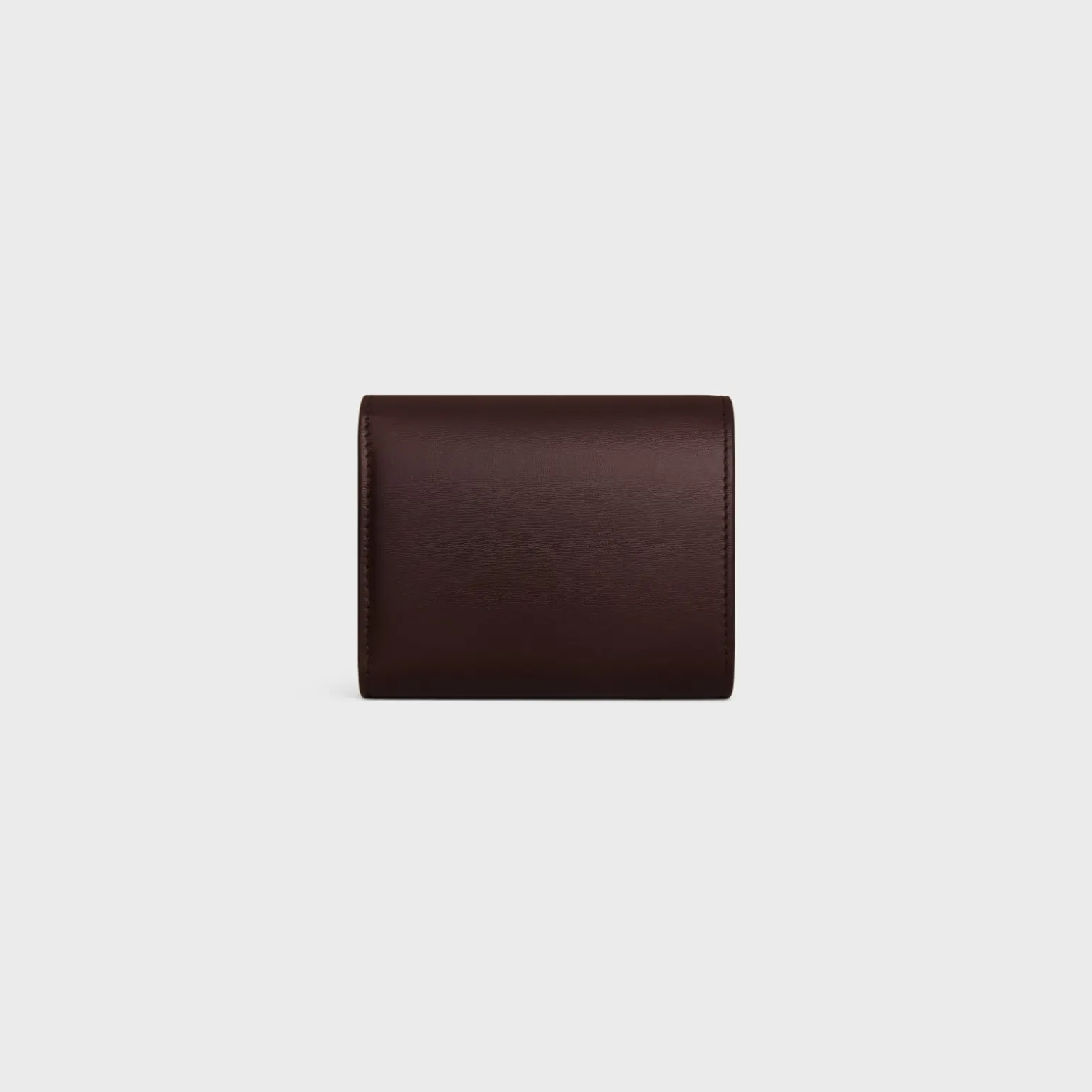 Small Flap Wallet TRIOMPHE in Shiny calfskin