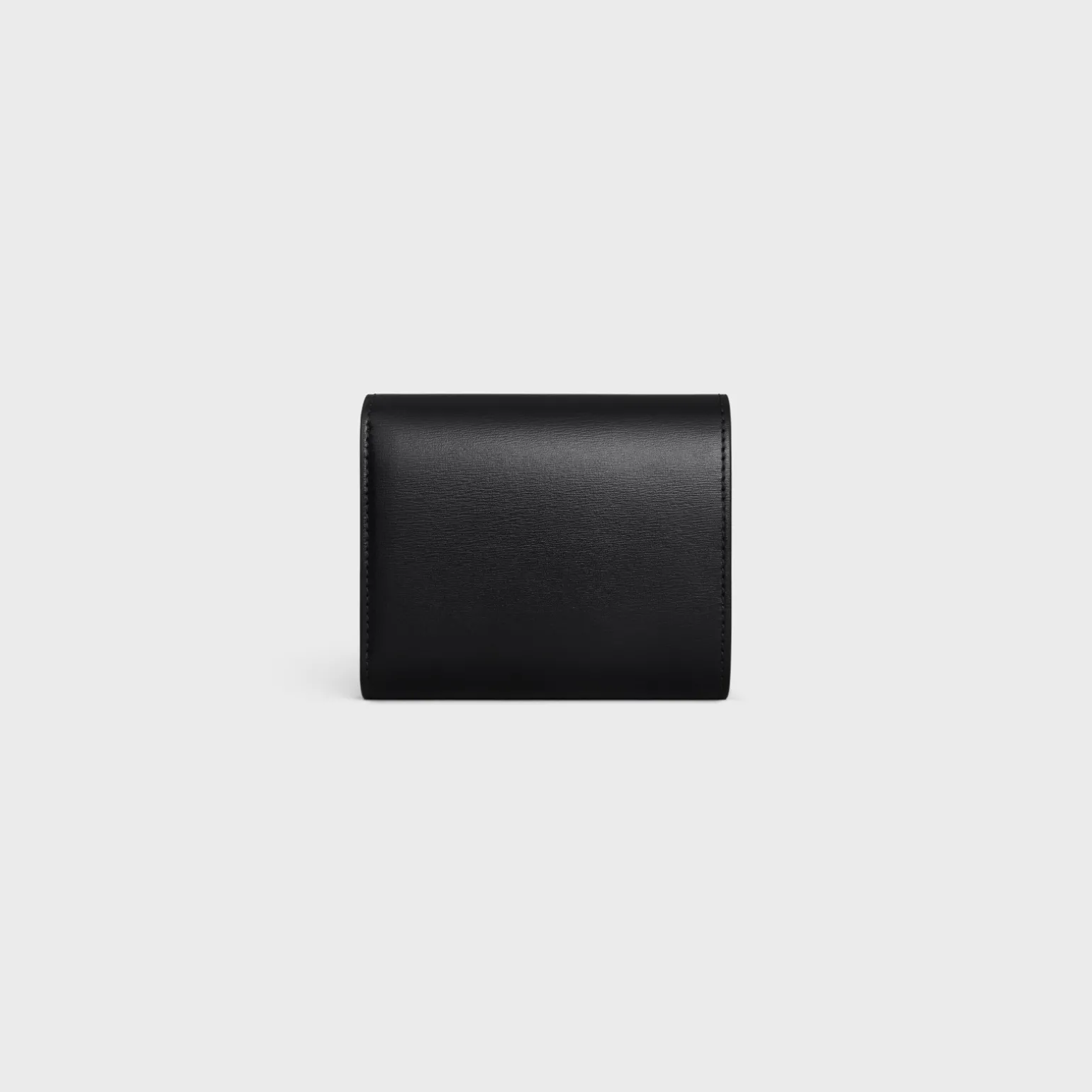 Small Flap Wallet TRIOMPHE in Shiny calfskin