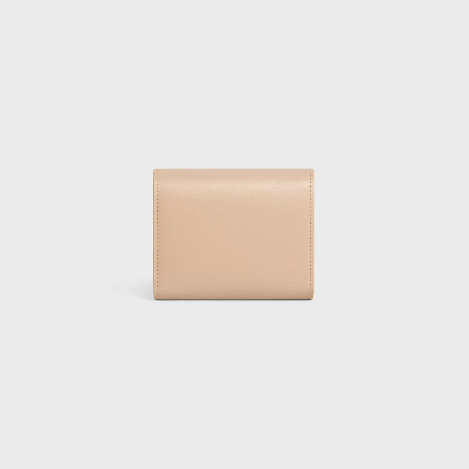 Small Flap Wallet TRIOMPHE in Shiny calfskin