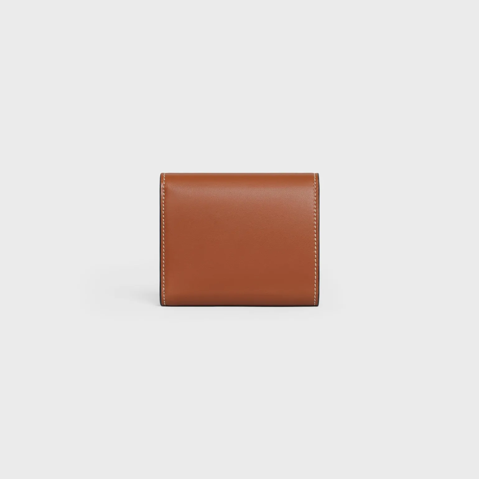 Small Flap Wallet TRIOMPHE in Shiny Smooth Lambskin