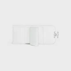 Small Flap Wallet TRIOMPHE in Shiny calfskin