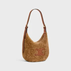 SMALL HELOÏSE BAG CUIR TRIOMPHE in SHEARLING AND CALFSKIN