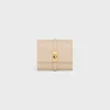 Small Trifold wallet 16 in Shiny Calfskin