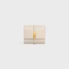 Small Trifold wallet 16 in Shiny Calfskin