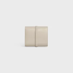 Small Trifold wallet 16 in Shiny Calfskin