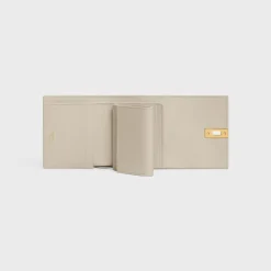 Small Trifold wallet 16 in Shiny Calfskin
