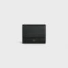 Small trifold wallet in Grained calfskin