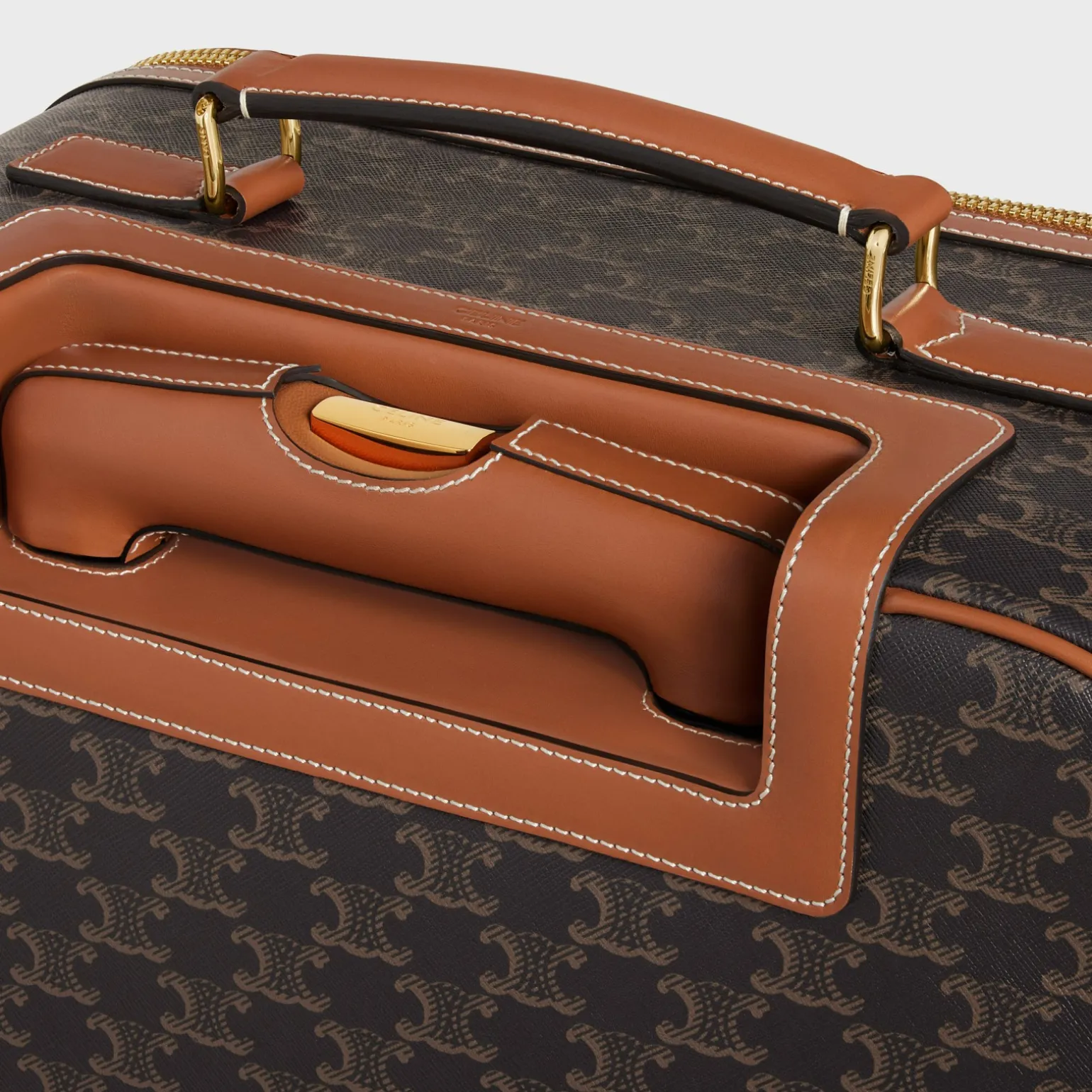 Small Trolley in Triomphe Canvas and Calfskin