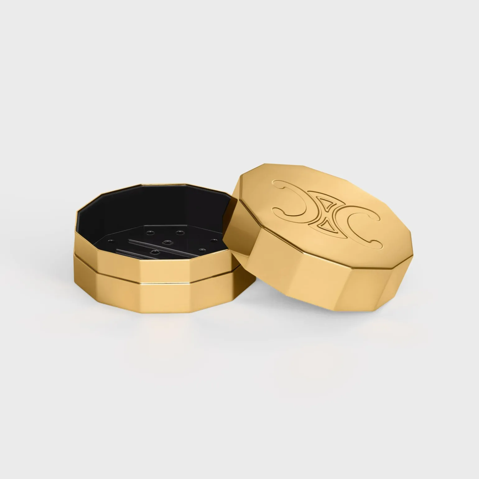 Soap case in aluminium