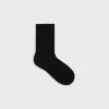 socks in cotton pointelle