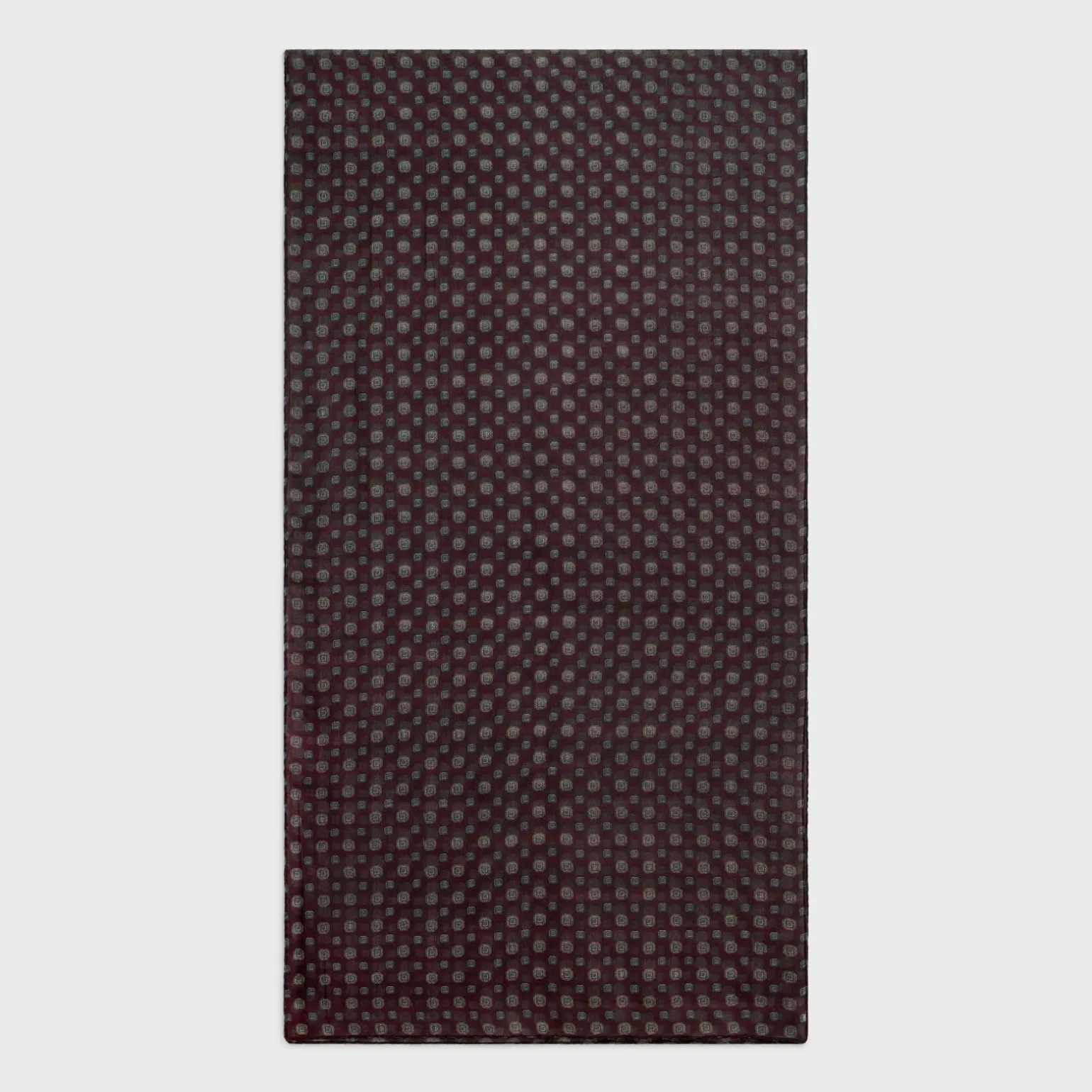 STOLE IN BISCOTTO-PRINT CASHMERE MUSLIN