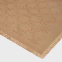 stole in monogram wool jacquard