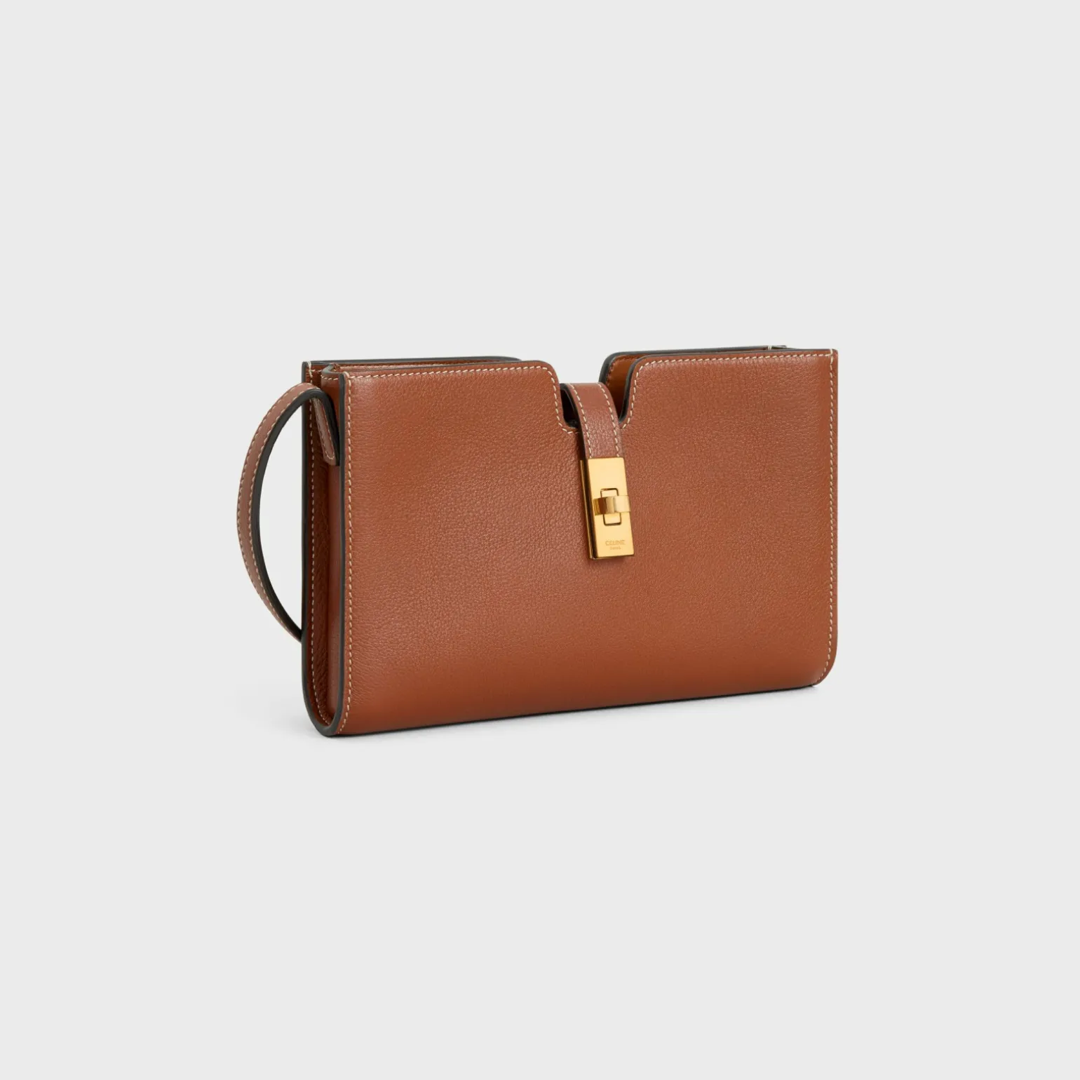 16 STRAP POCHETTE in SUPPLE CALFSKIN