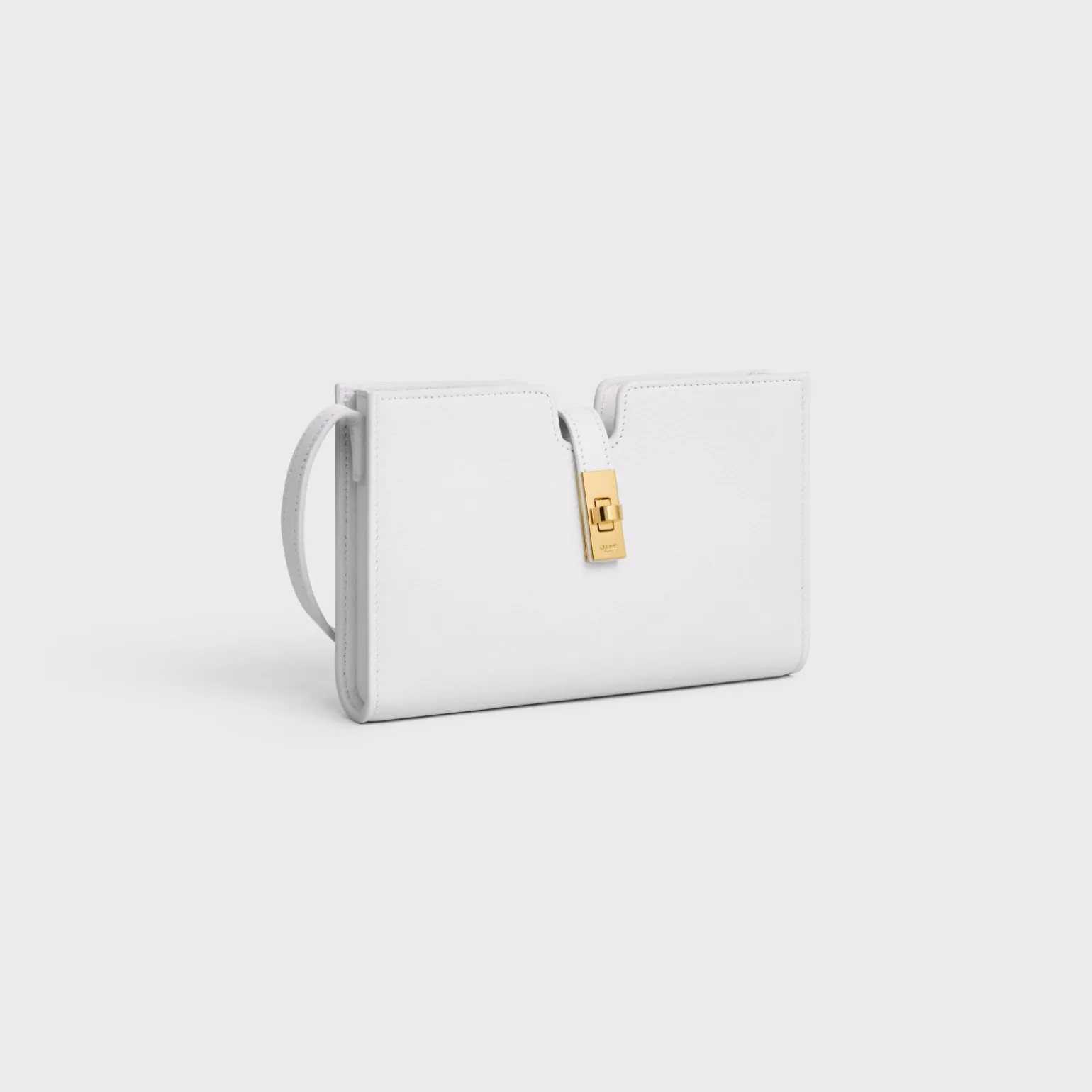 16 STRAP POCHETTE in SUPPLE CALFSKIN