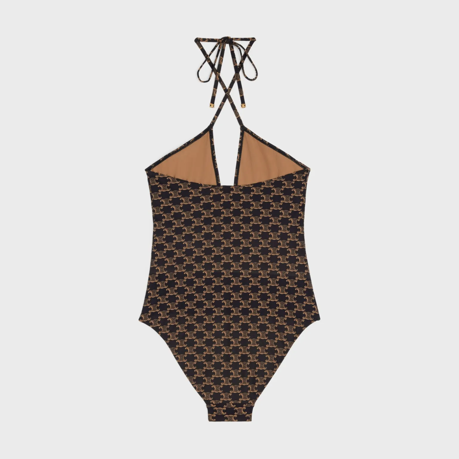 SWIMSUIT IN MONOGRAM JERSEY