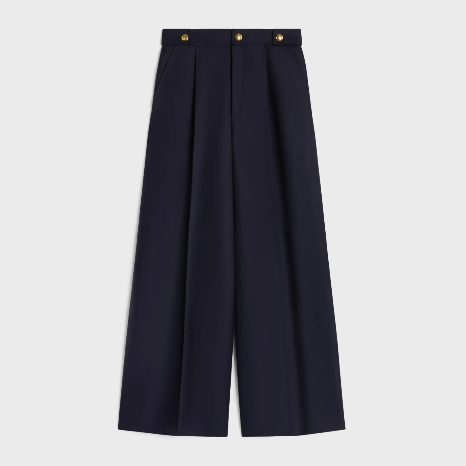 taillat pants in wool gabardine