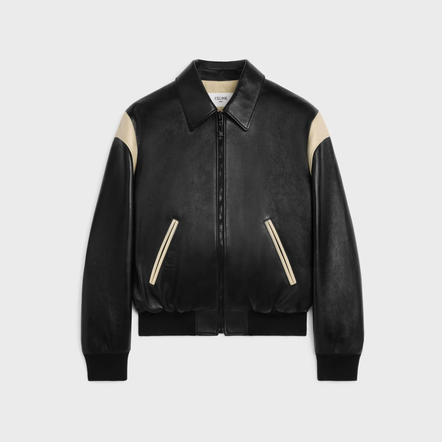 teddy jacket in lambskin