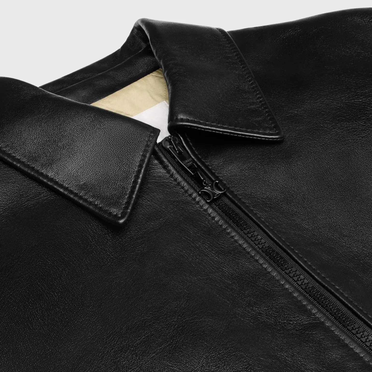 teddy jacket in lambskin