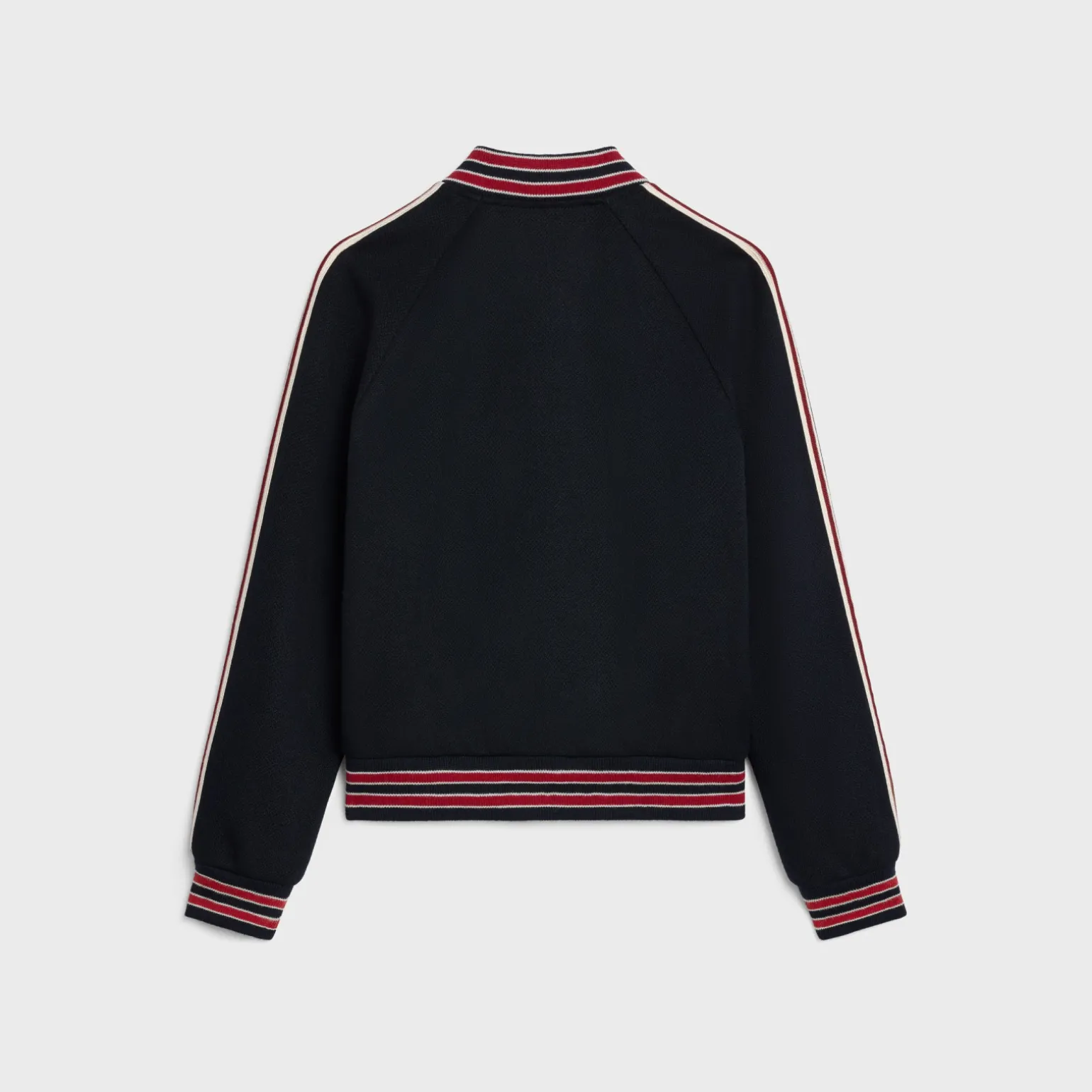 teddy jacket in textured wool