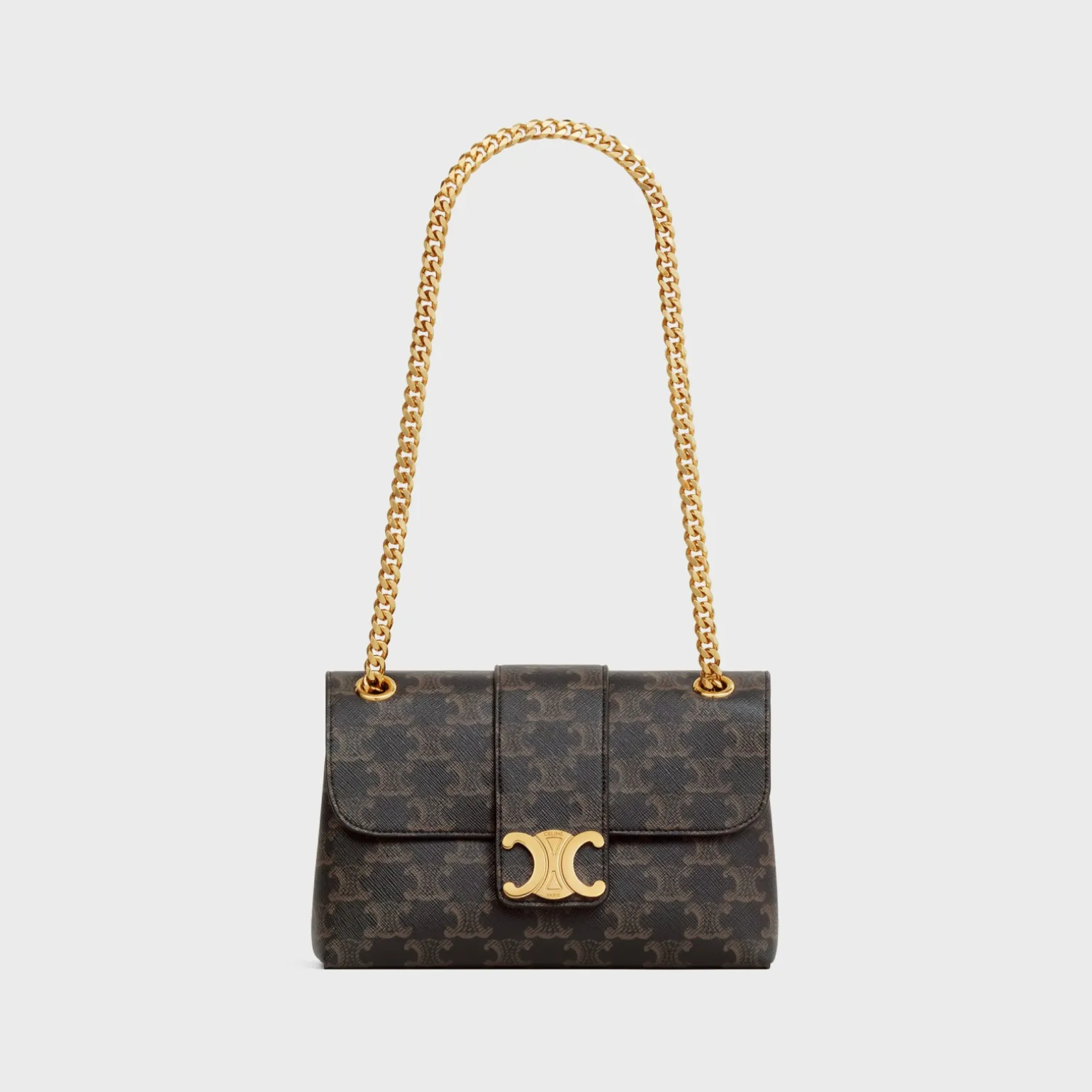 TEEN CELINE VICTOIRE BAG in Triomphe Canvas