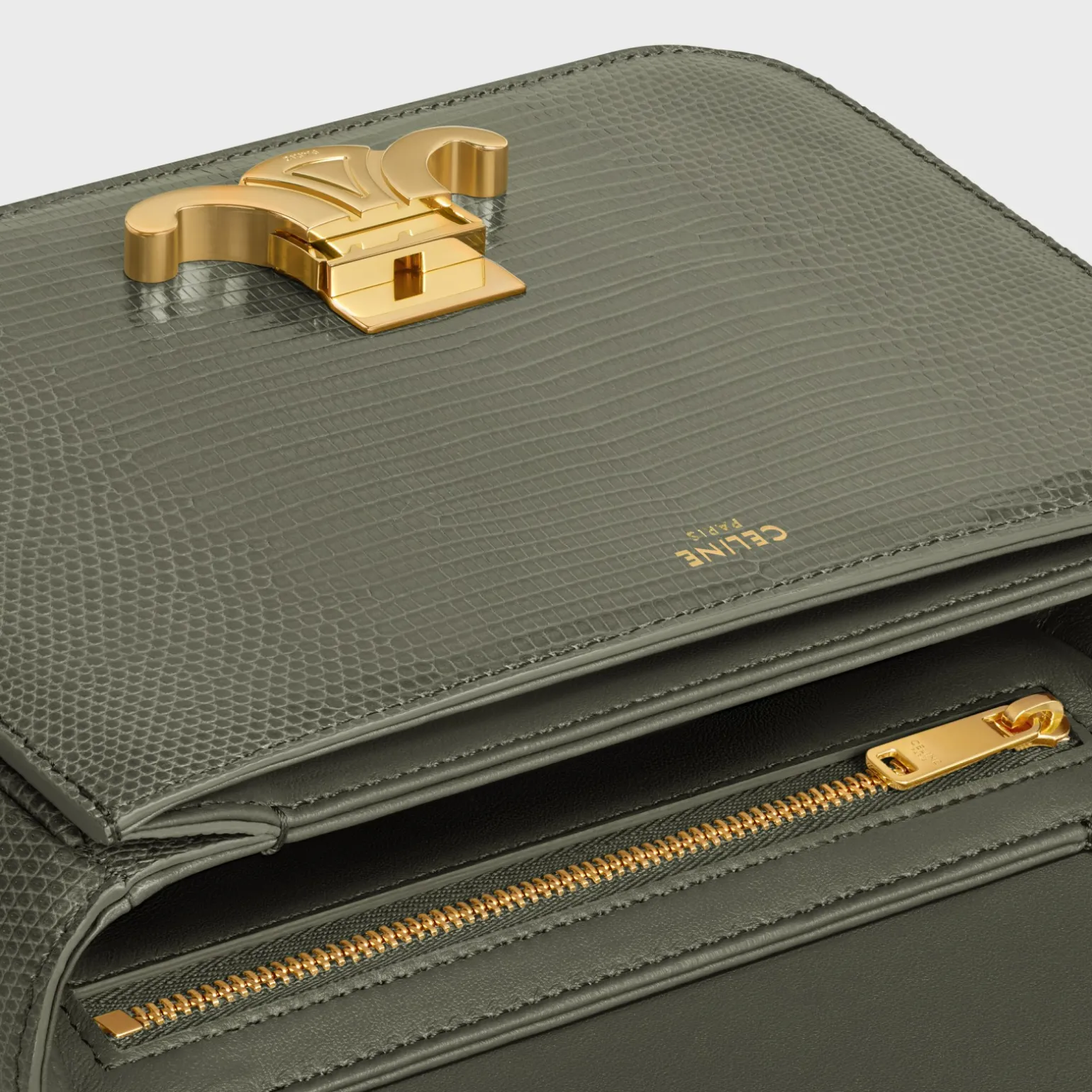 Teen Triomphe Bag in lizard