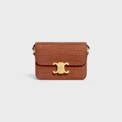 Teen Triomphe Bag in Niloticus Crocodile