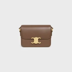 Teen Triomphe Bag in shiny calfskin