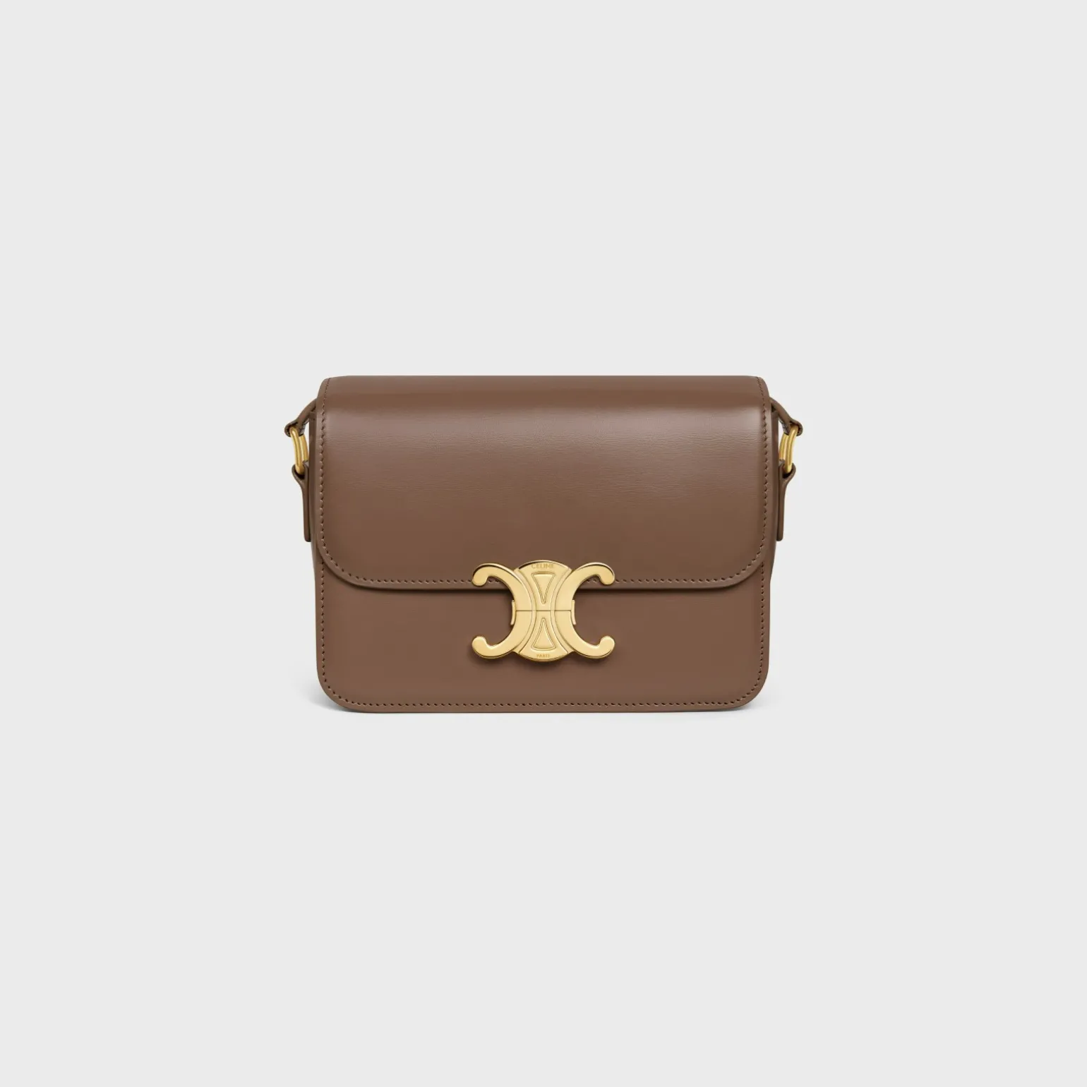 Teen Triomphe Bag in shiny calfskin